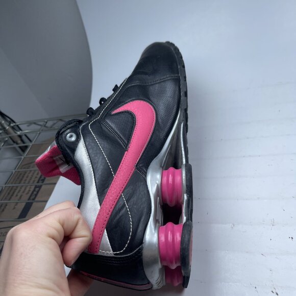 Nike Shox Condundrum Running Shoes Pink Black 407989-004 Womens 11 (Read) - Picture 12 of 16